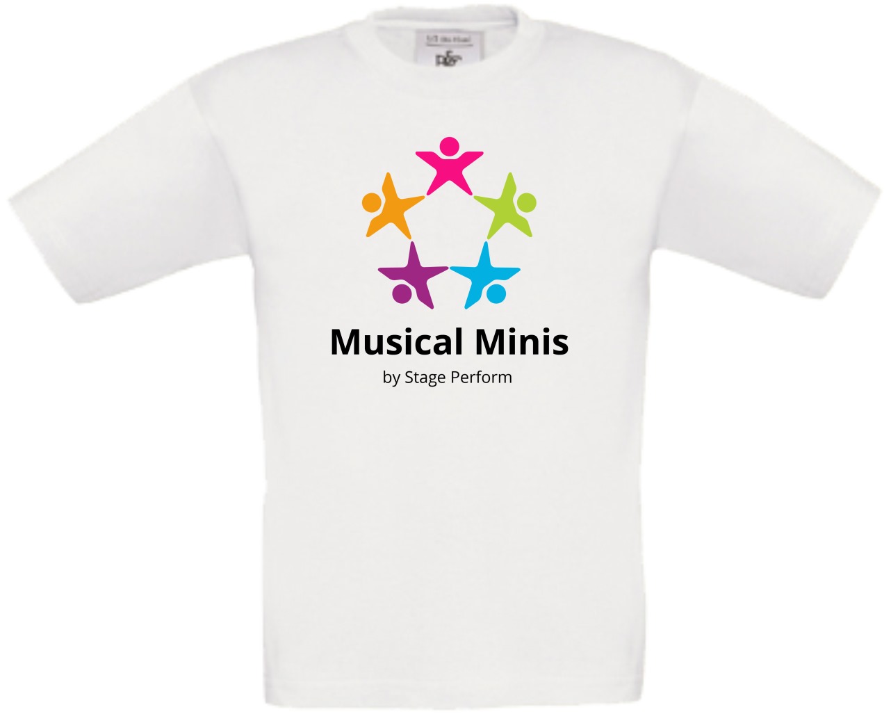 Musical Minis - Shirt weiss (ohne Namen)