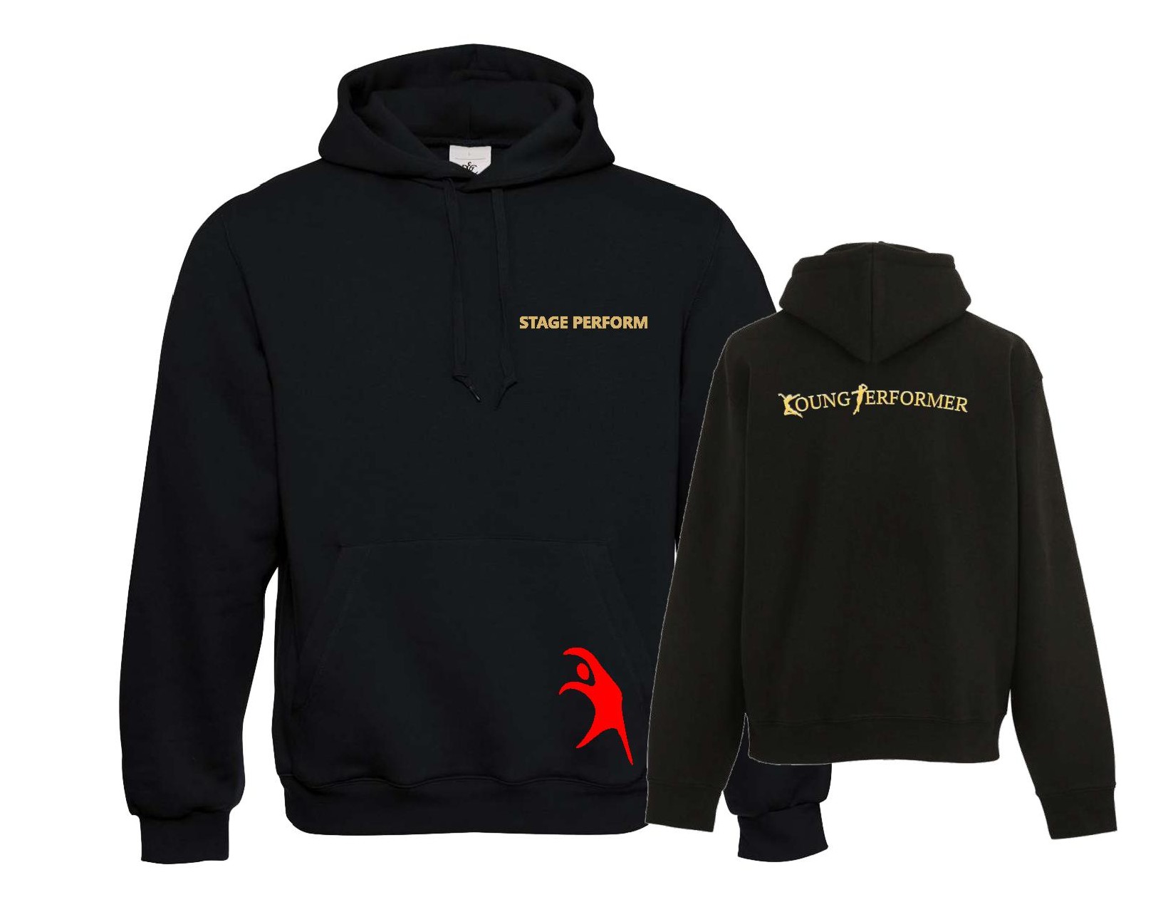 Zipper Young Performer mit Name