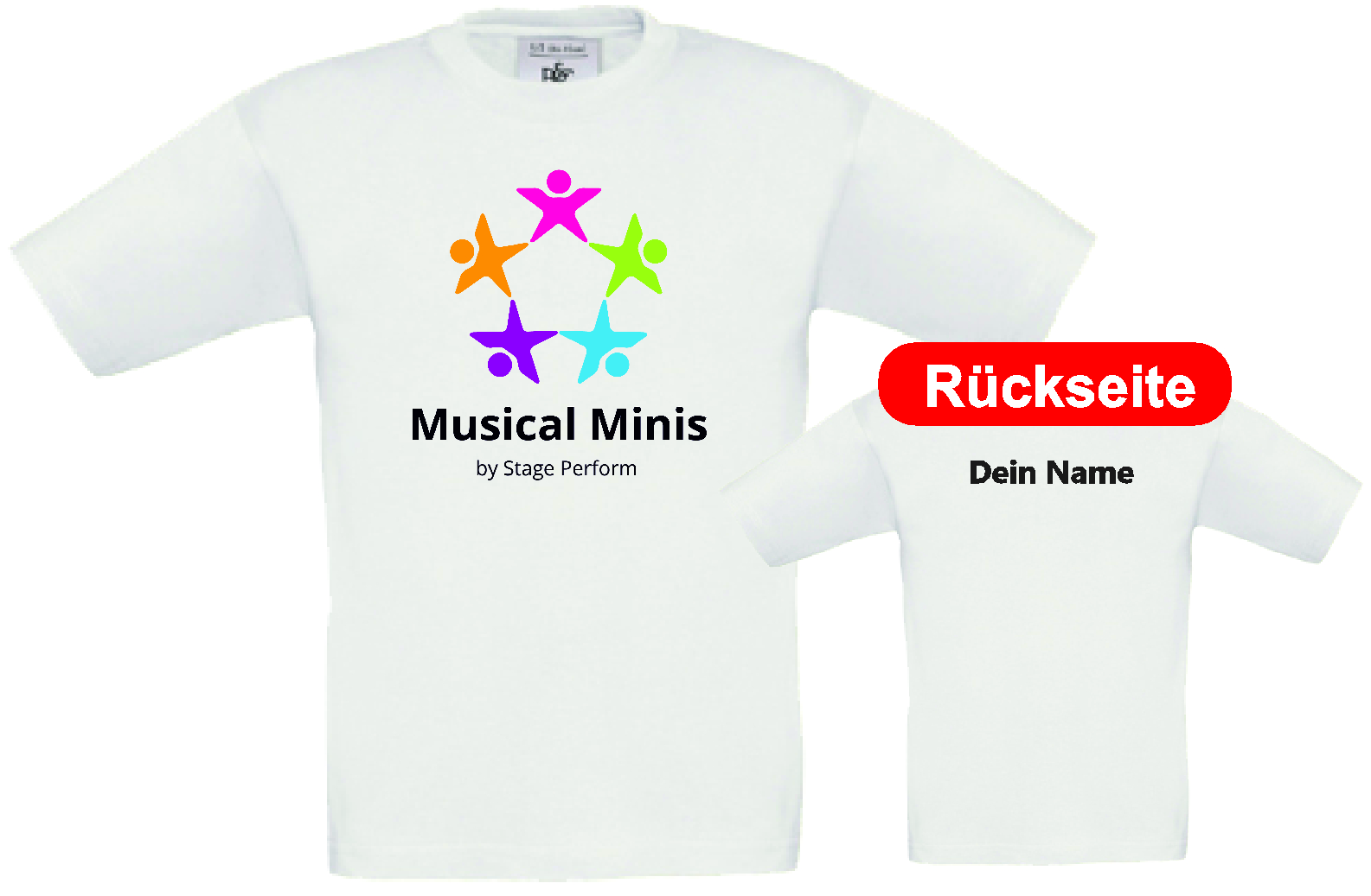 Musical Minis - Shirt weiss