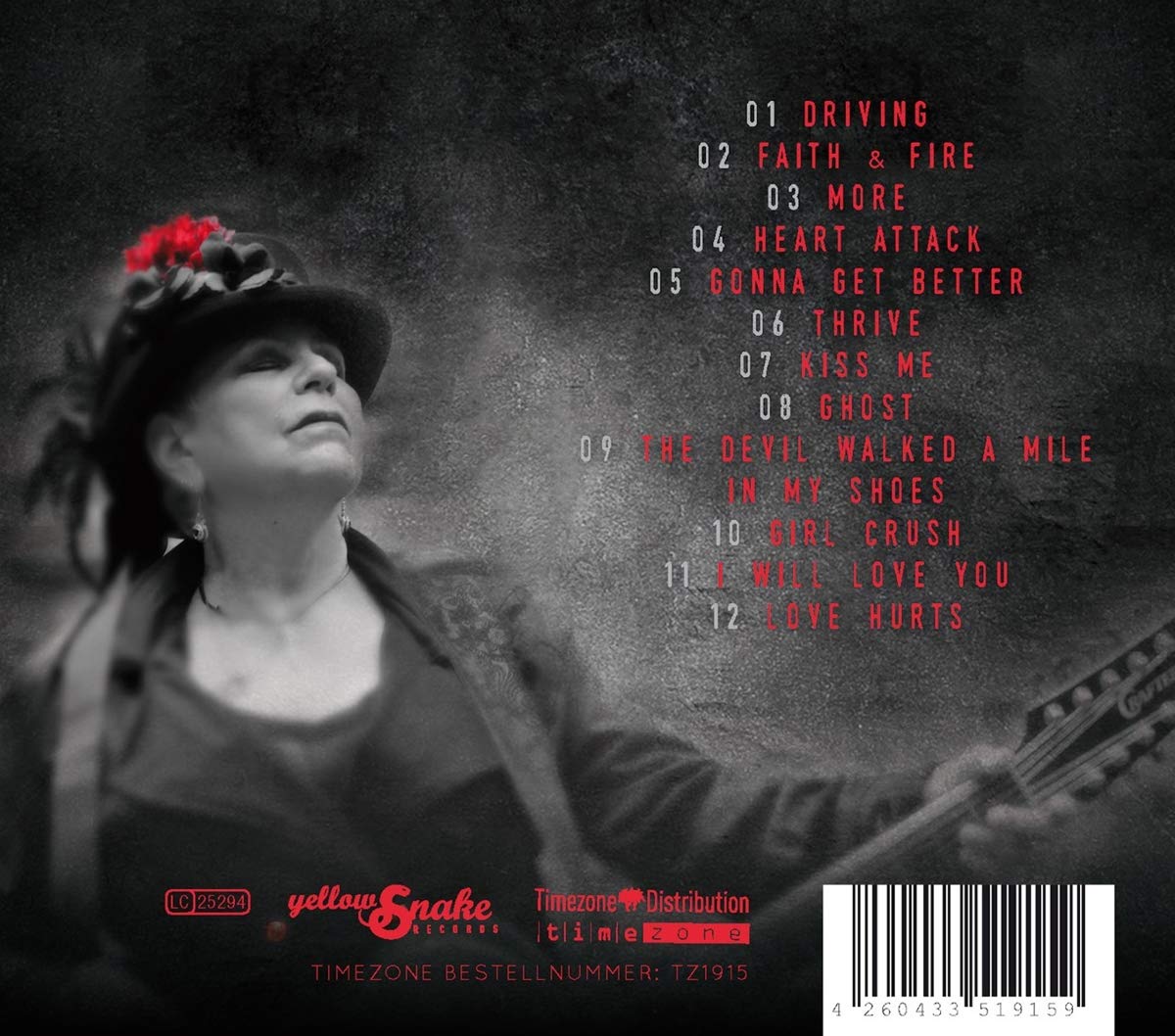 Cindy Alter -Faith & Fire [European Version]